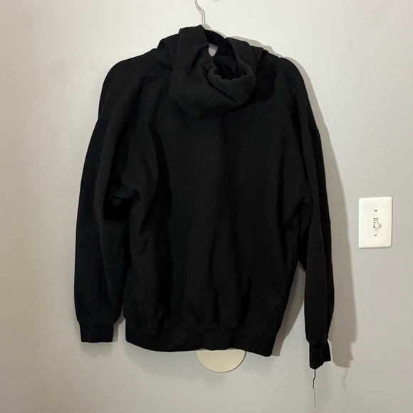 Rue21 Black Hoodie with White Text - Picture 5 of 8